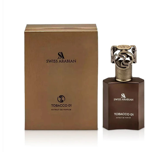 Tobacco 01 - Extrait de parfum - 75 ML - Swiss Arabian 50 ML